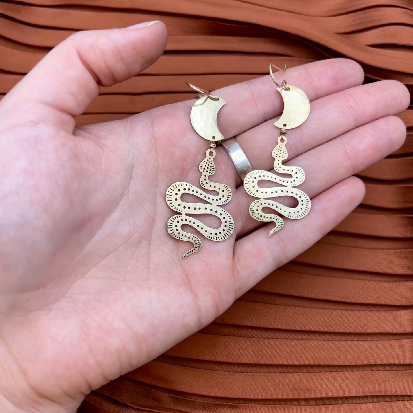 Serpentine Earrings