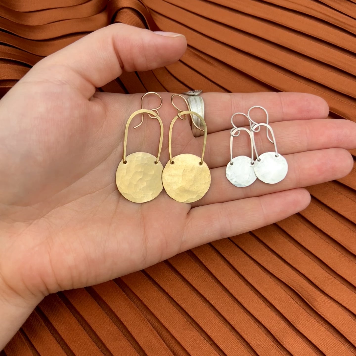Fallen Moon Earrings