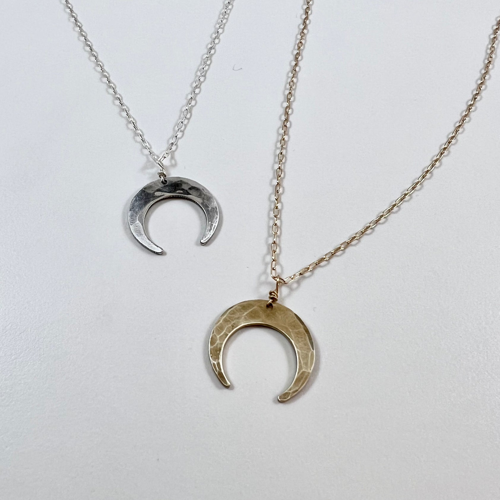 Upside Down Moon Necklace