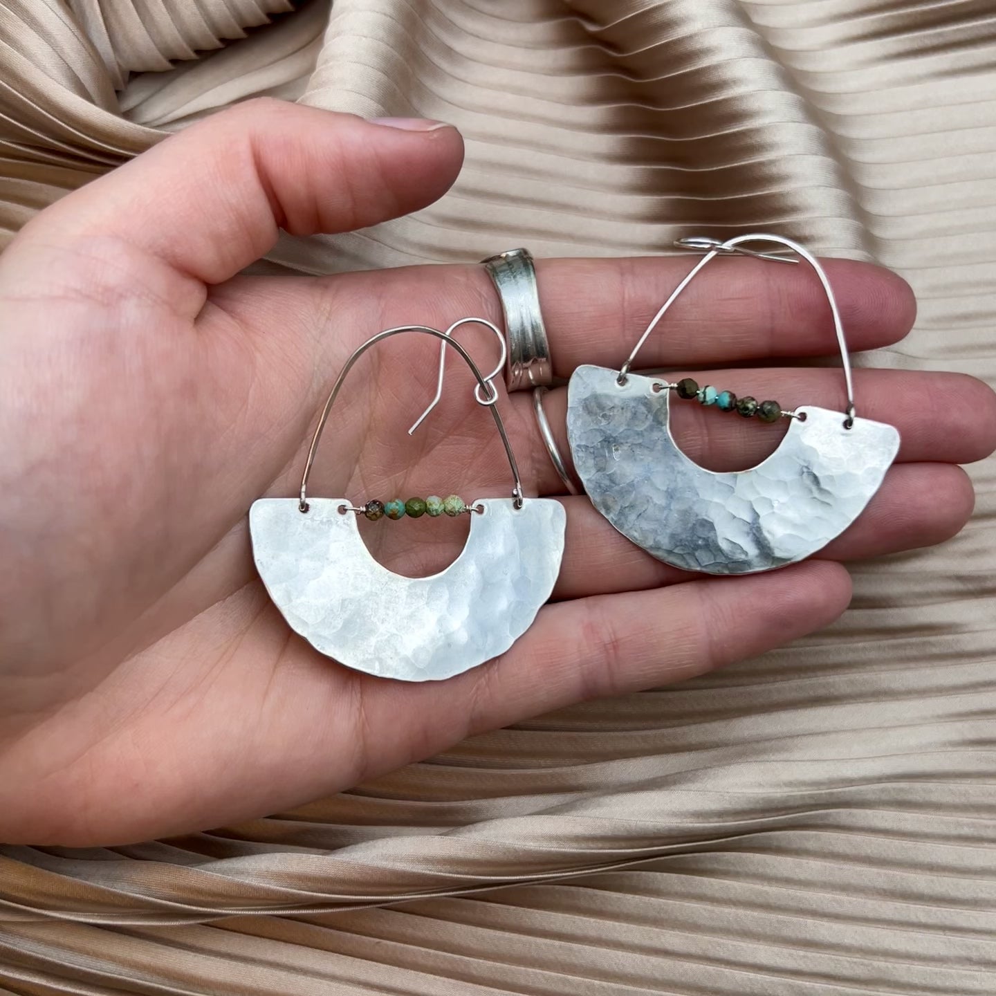 New Moon Earrings