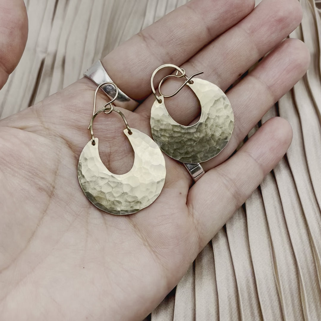 Waning Moon Earrings