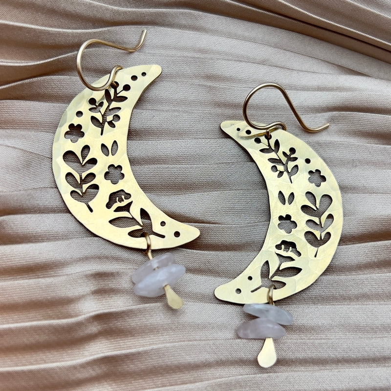 Moon Garden Earrings