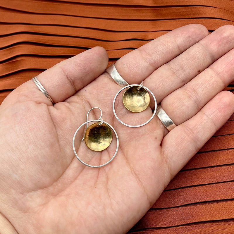 Halo'd Eclipse Earrings
