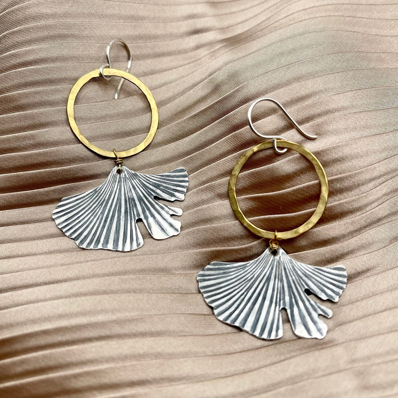 Ginkgo Earrings